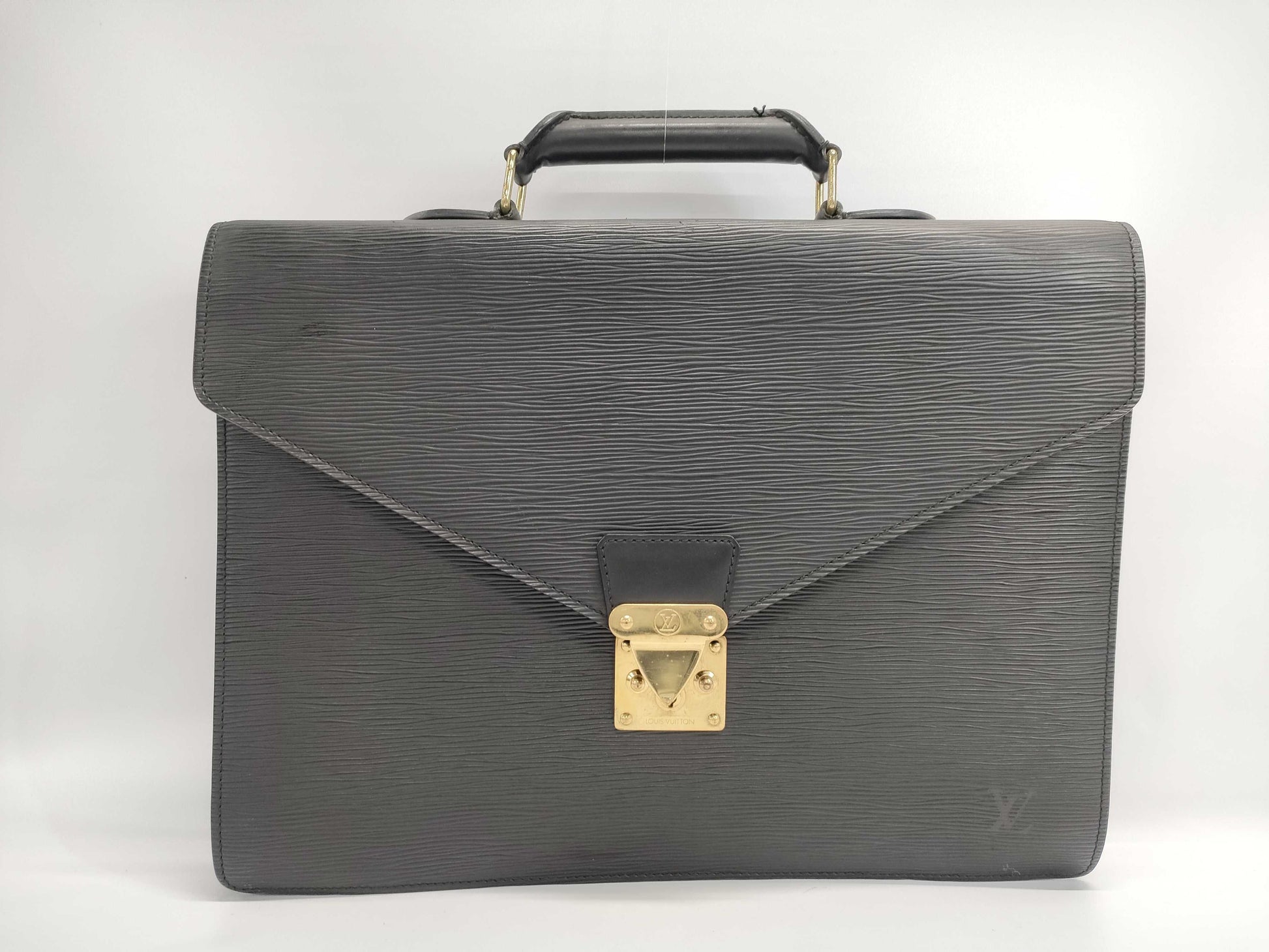 LOUIS VUITTON Epi Serviette Conseiller M54422 MI0010 Business Bag