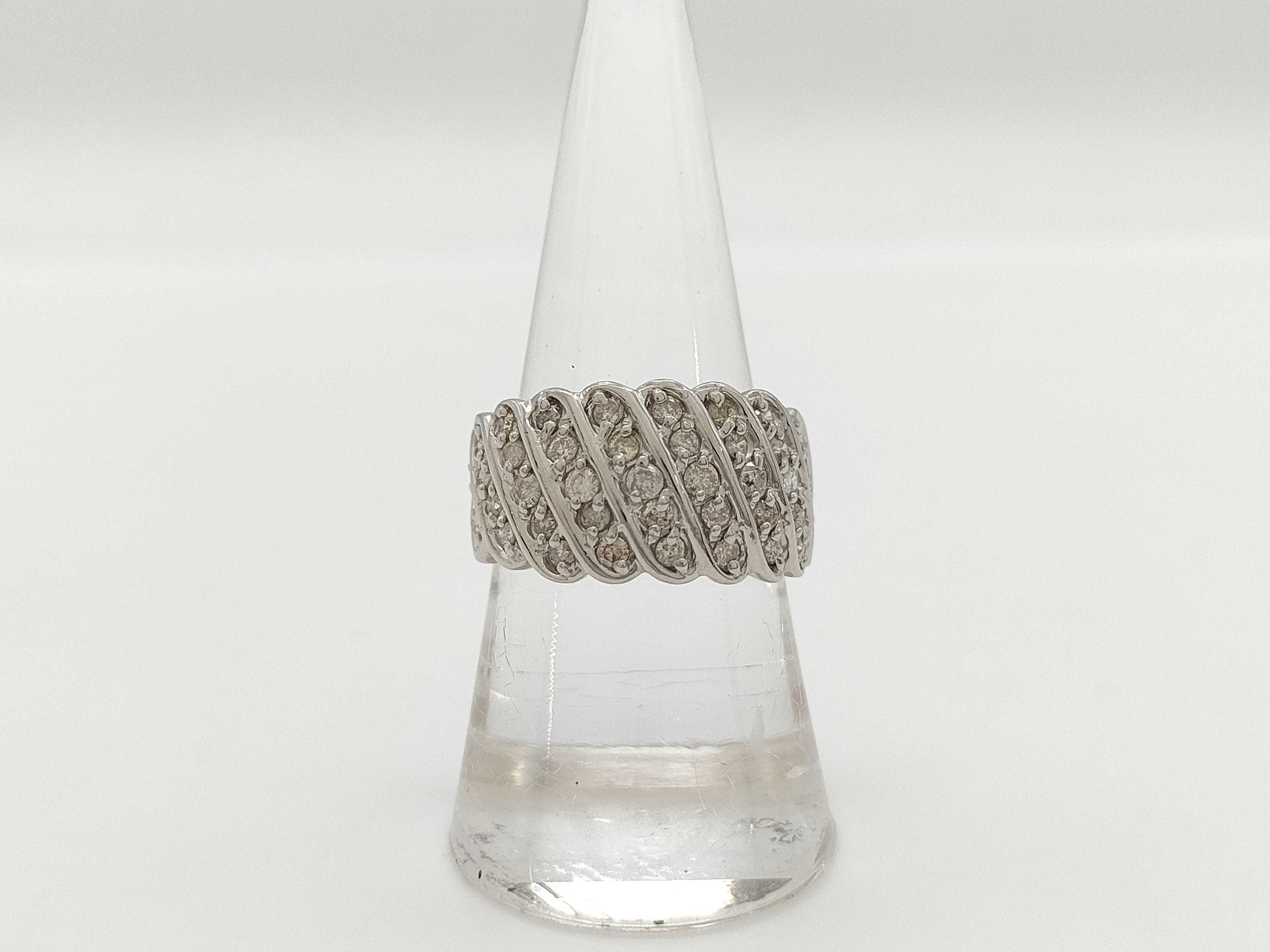 D1.00ct PT900 6.8g Ring 