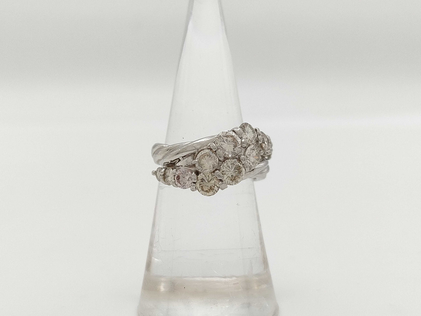 D2.00ct PT900 8.3g Ring 