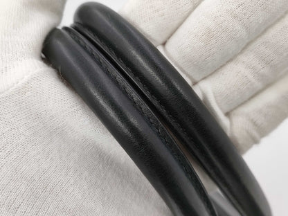 HERMES Birkin 35 Black with Silver Hardware, Handbag A