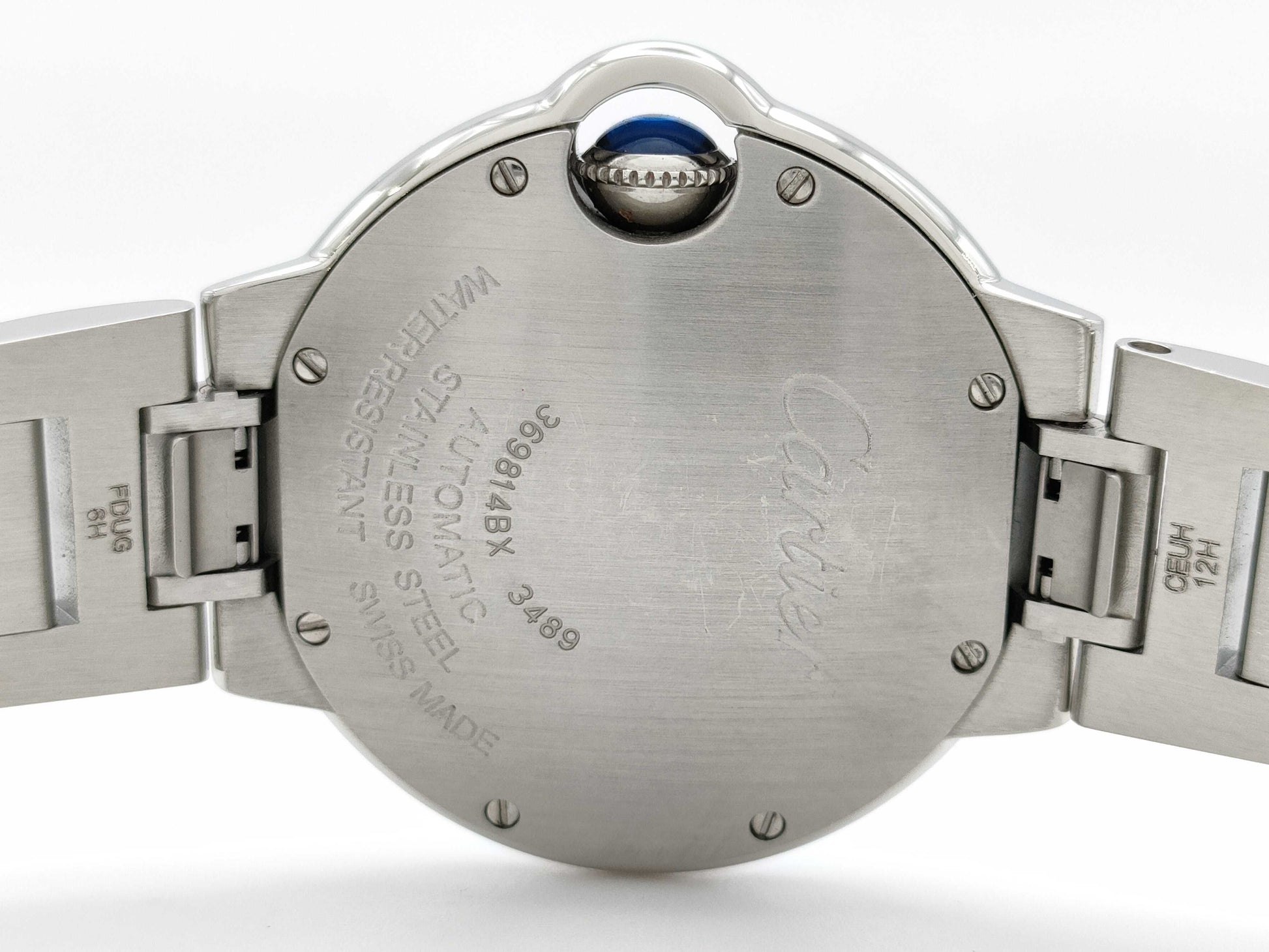 Cartier Ballon Bleu W4BB0028 3489369814BX Automatic Blue Dial Boys' Watch