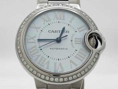 Cartier Ballon Bleu W4BB0028 3489369814BX Automatic Blue Dial Boys' Watch