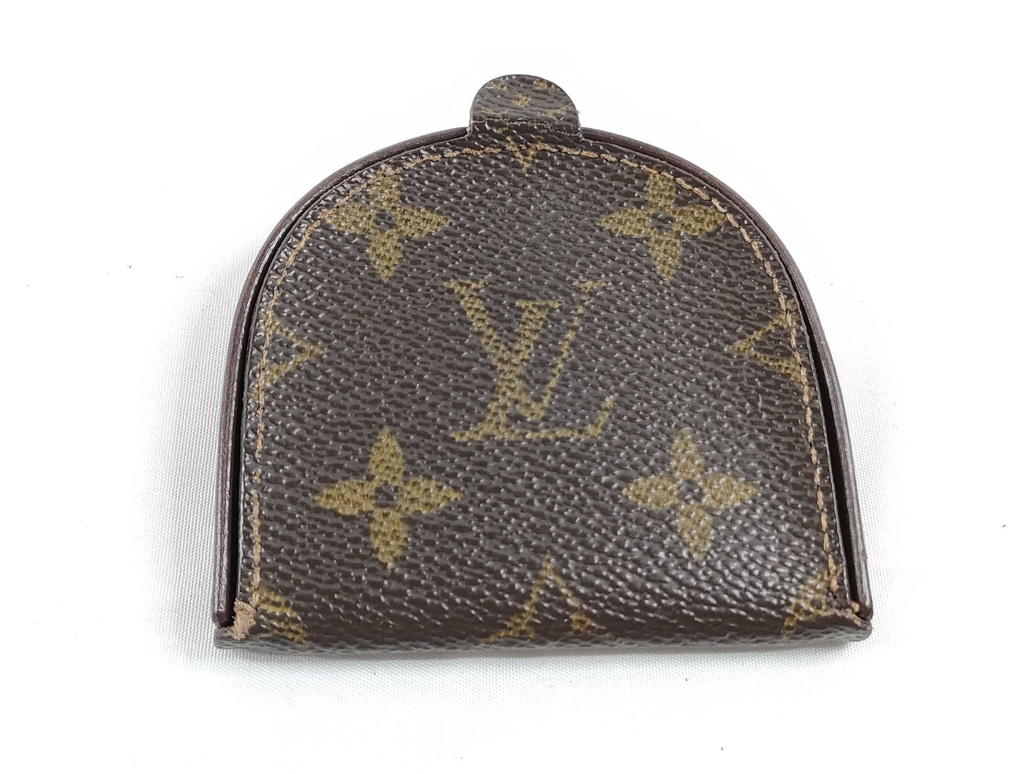 LOUIS VUITTON Monogram Coin Case Porte Monnaie Cubetto Coin Case