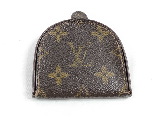 LOUIS VUITTON Monogram Coin Case Porte Monnaie Cubetto Coin Case