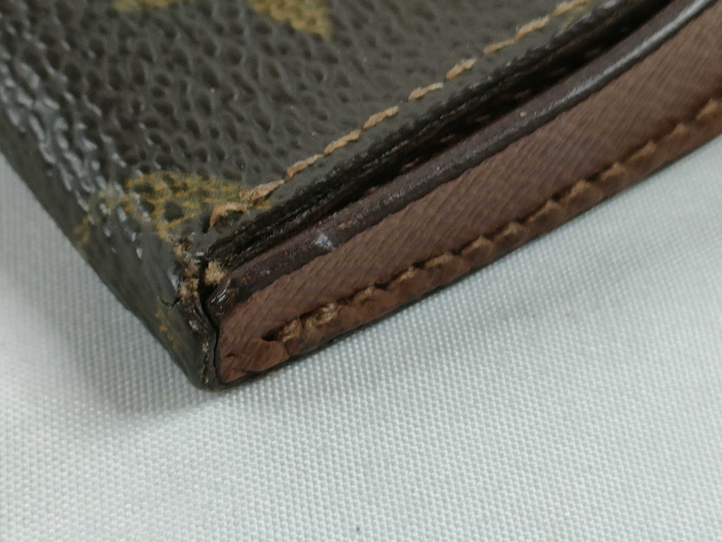 LOUIS VUITTON Monogram Coin Case Porte Monnaie Cubetto Coin Case