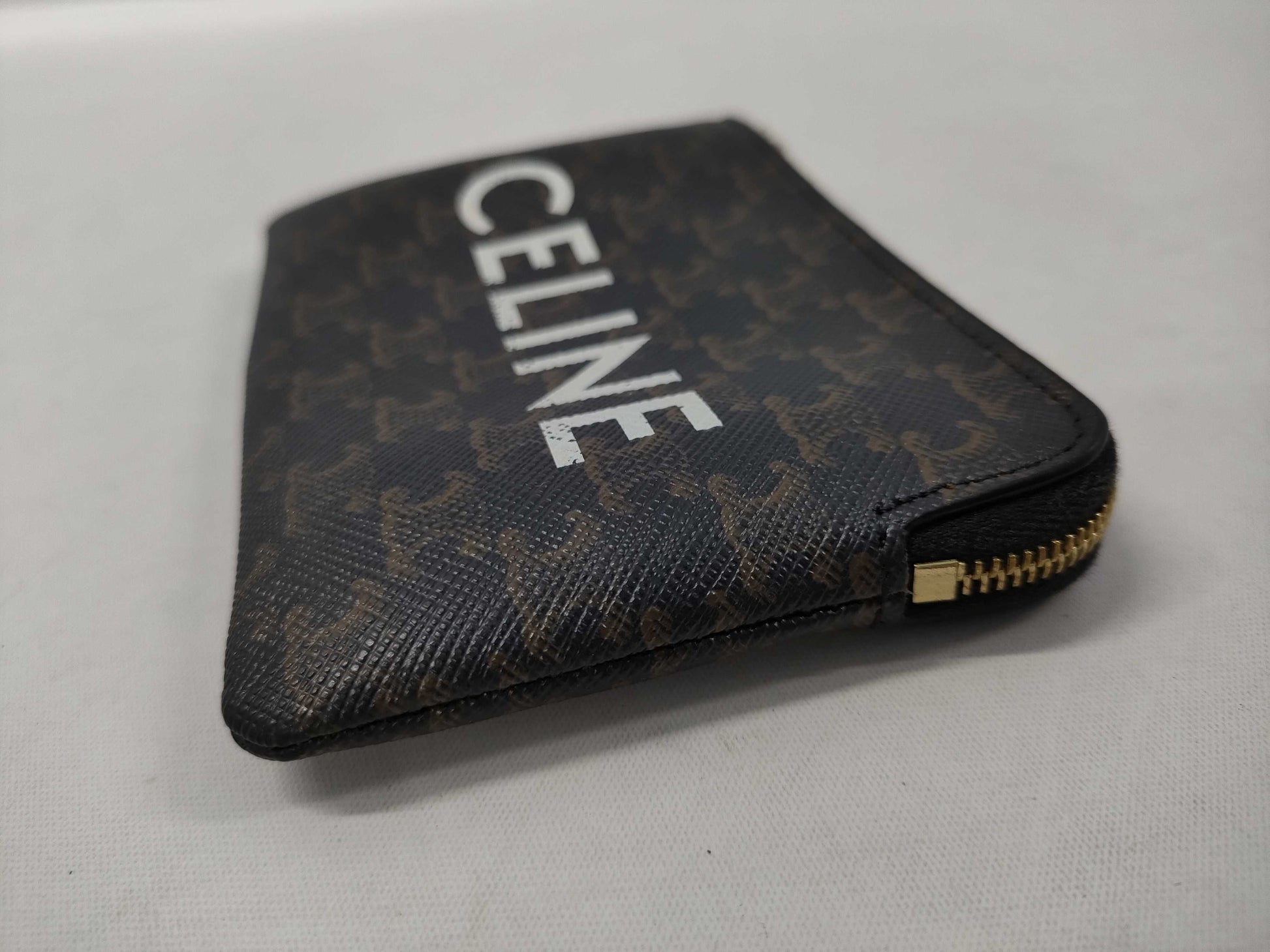 CELINE Triomphe Canvas Coin Case
