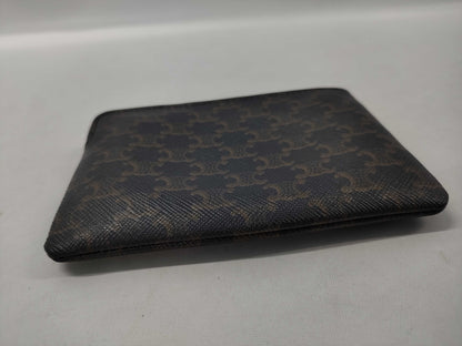 CELINE Triomphe Canvas Coin Case