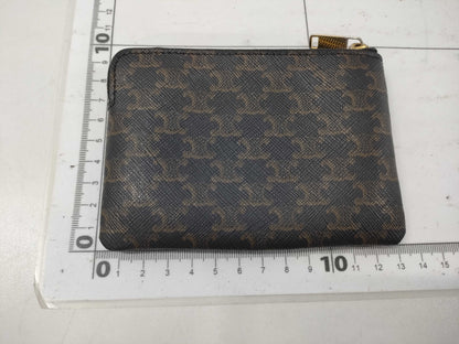 CELINE Triomphe Canvas Coin Case