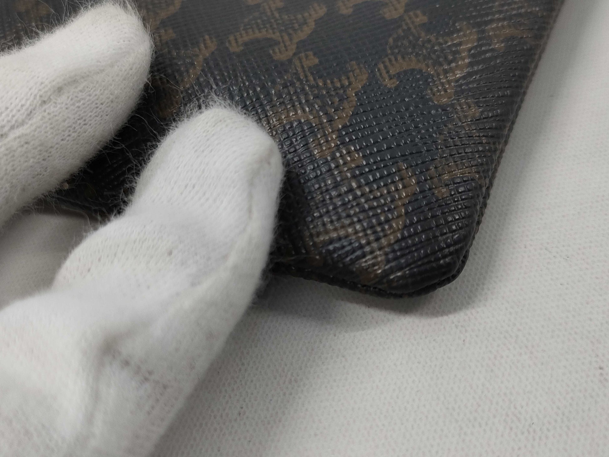 CELINE Triomphe Canvas Coin Case