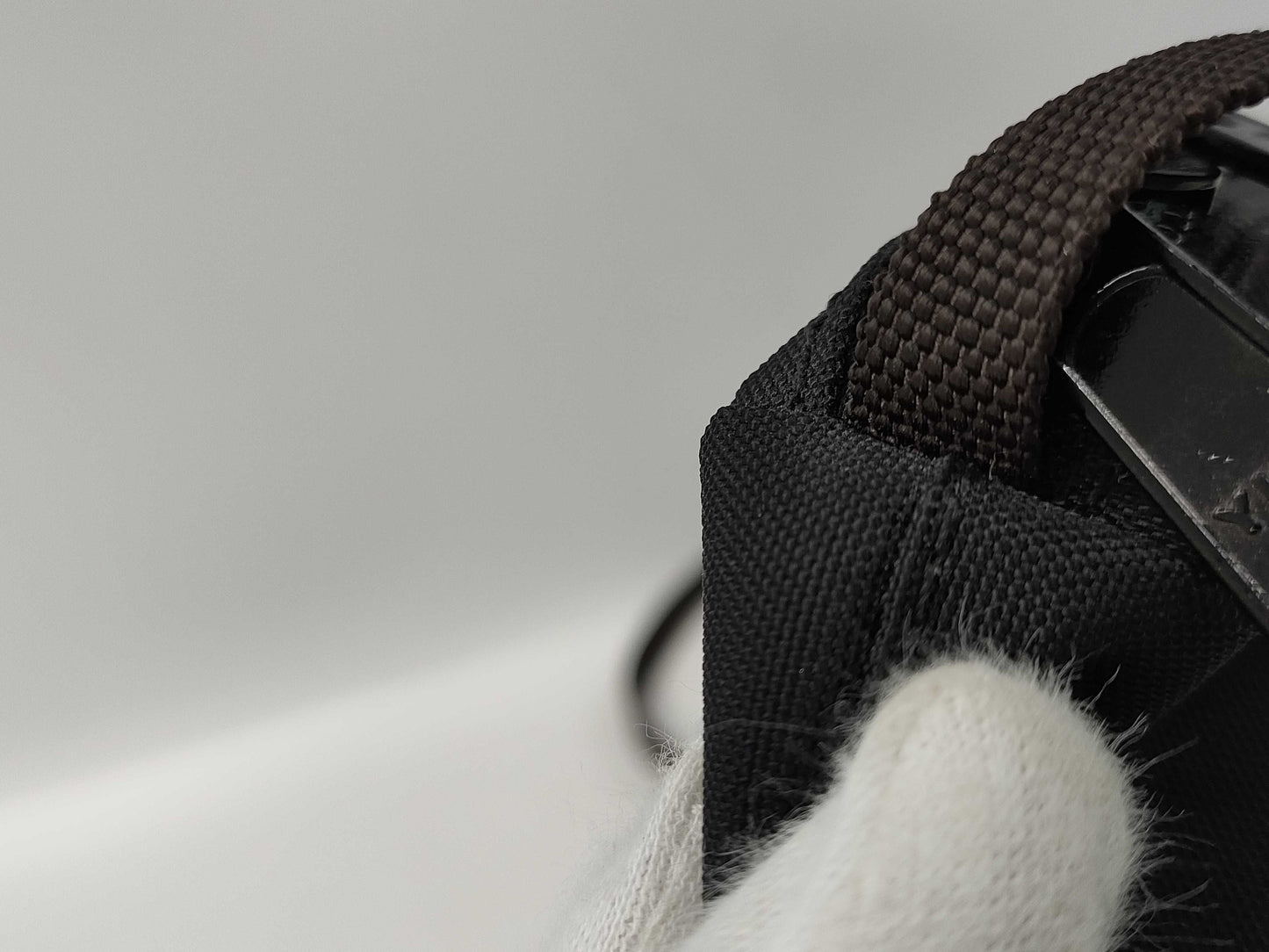 Herve Chapelier Shoulder Bag Black Shoulder Bag