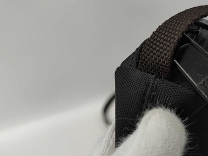 Herve Chapelier Shoulder Bag Black Shoulder Bag