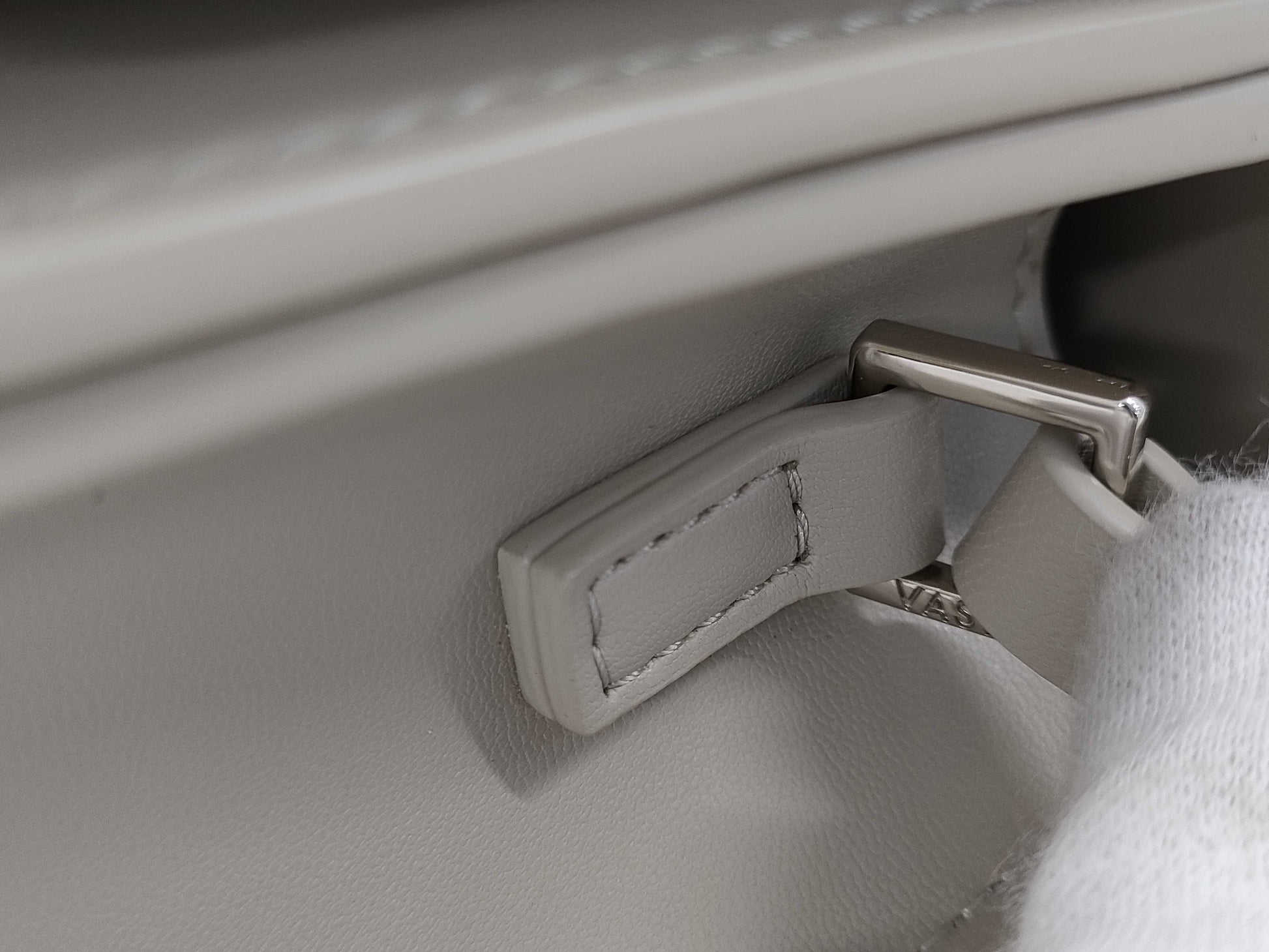 Vasic CITY MINI MINI Shoulder Bag, Gray Leather