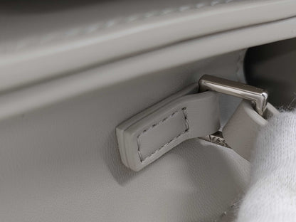 Vasic CITY MINI MINI Shoulder Bag, Gray Leather