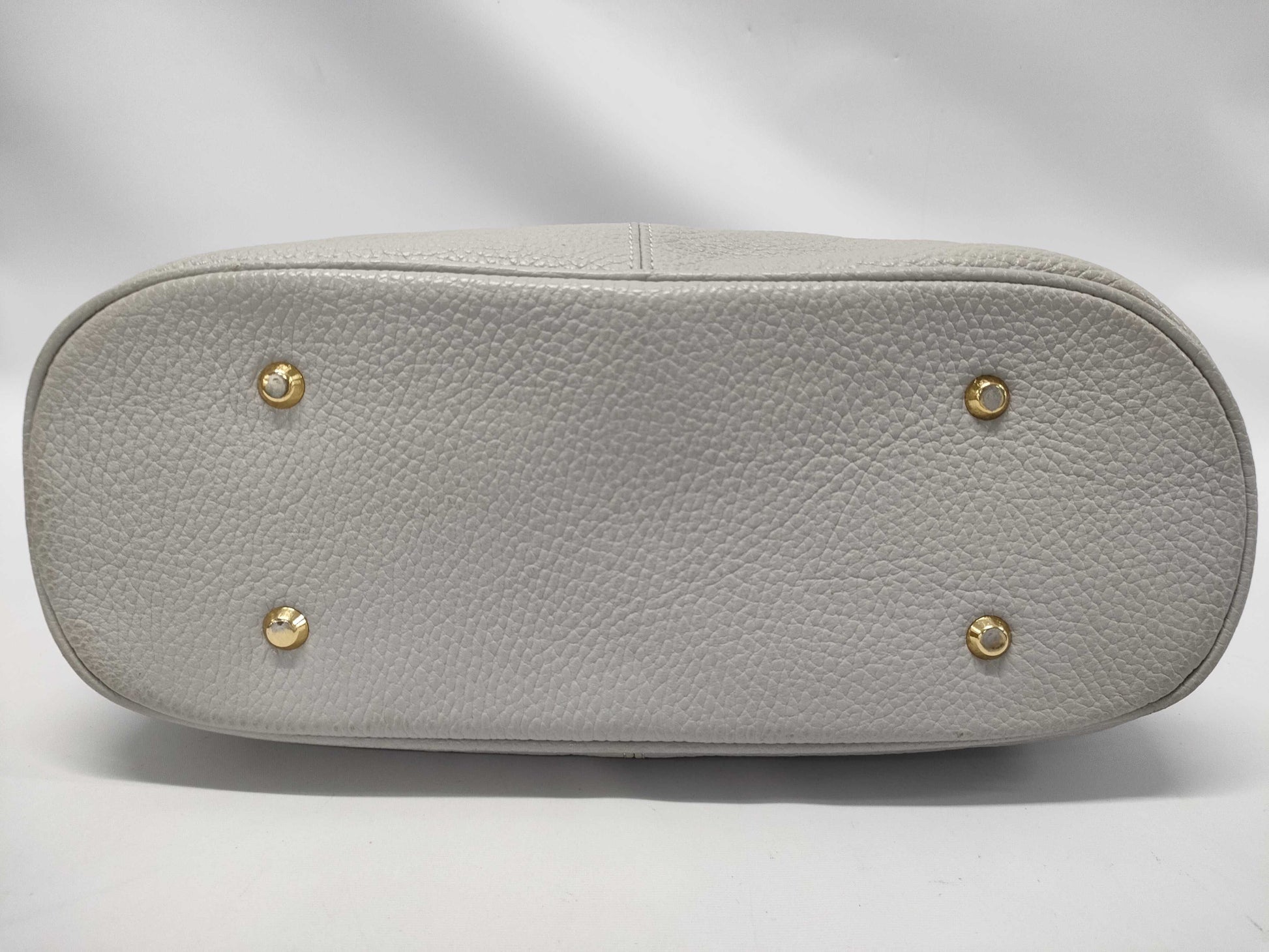 Atao Shoulder Bag, Leather, Gray