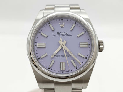 ROLEX 134300 28K375K0 Lavender Men's Watch