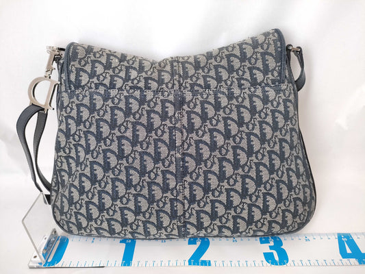 Dior Trotter Shoulder Bag Navy