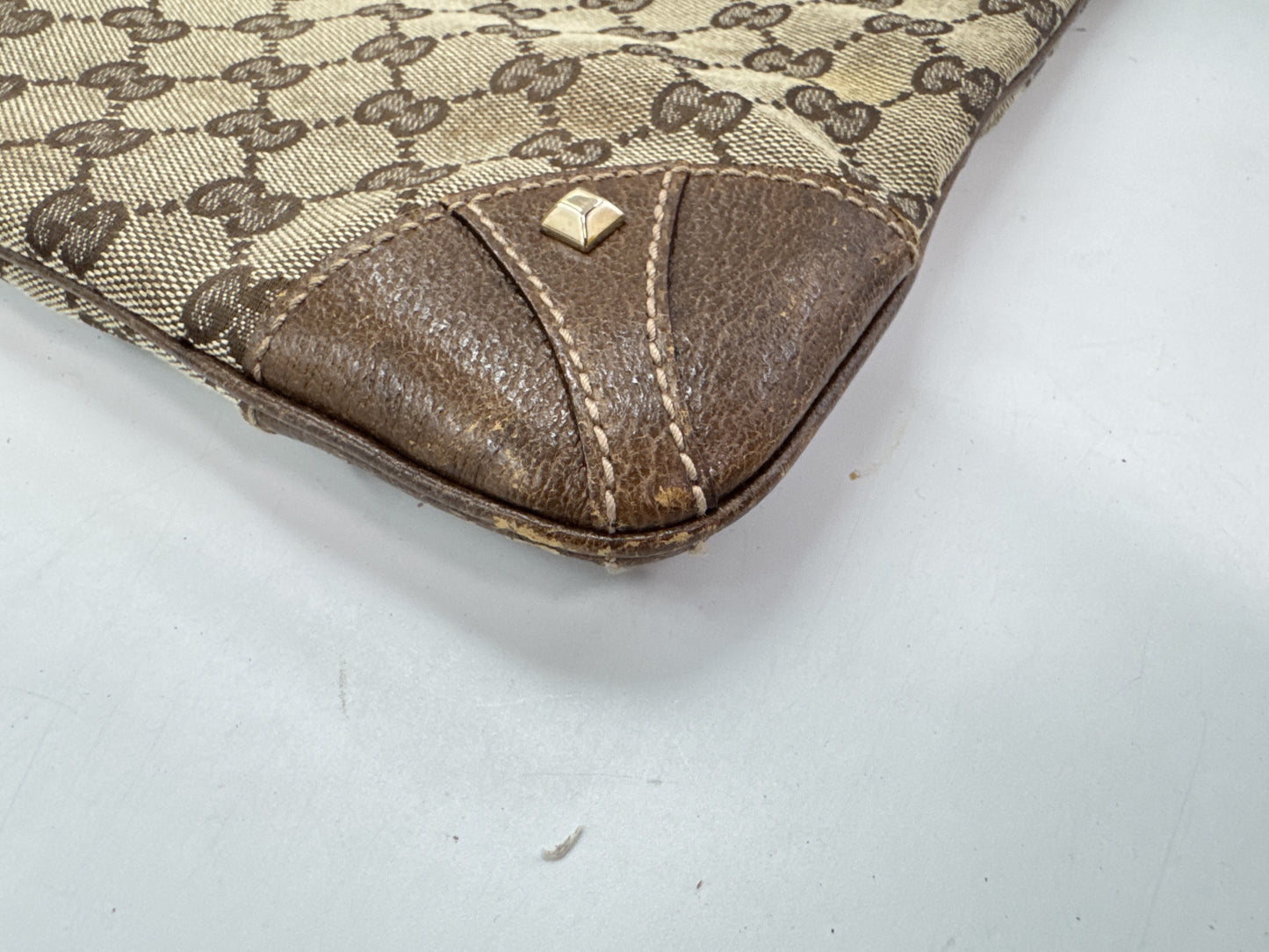 GUCCI GG Canvas Shoulder Bag