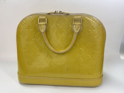 LOUIS VUITTON Alma PM Jaune Passion Handbag