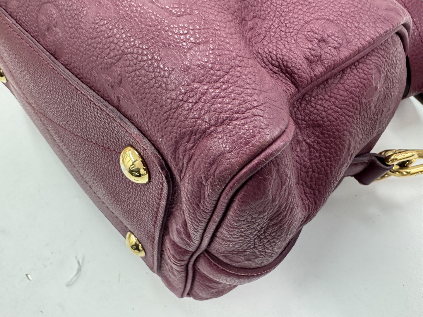 LOUIS VUITTON Speedy Bandouliere 25 with Aurore Shoulder Strap and Clochet Handbag