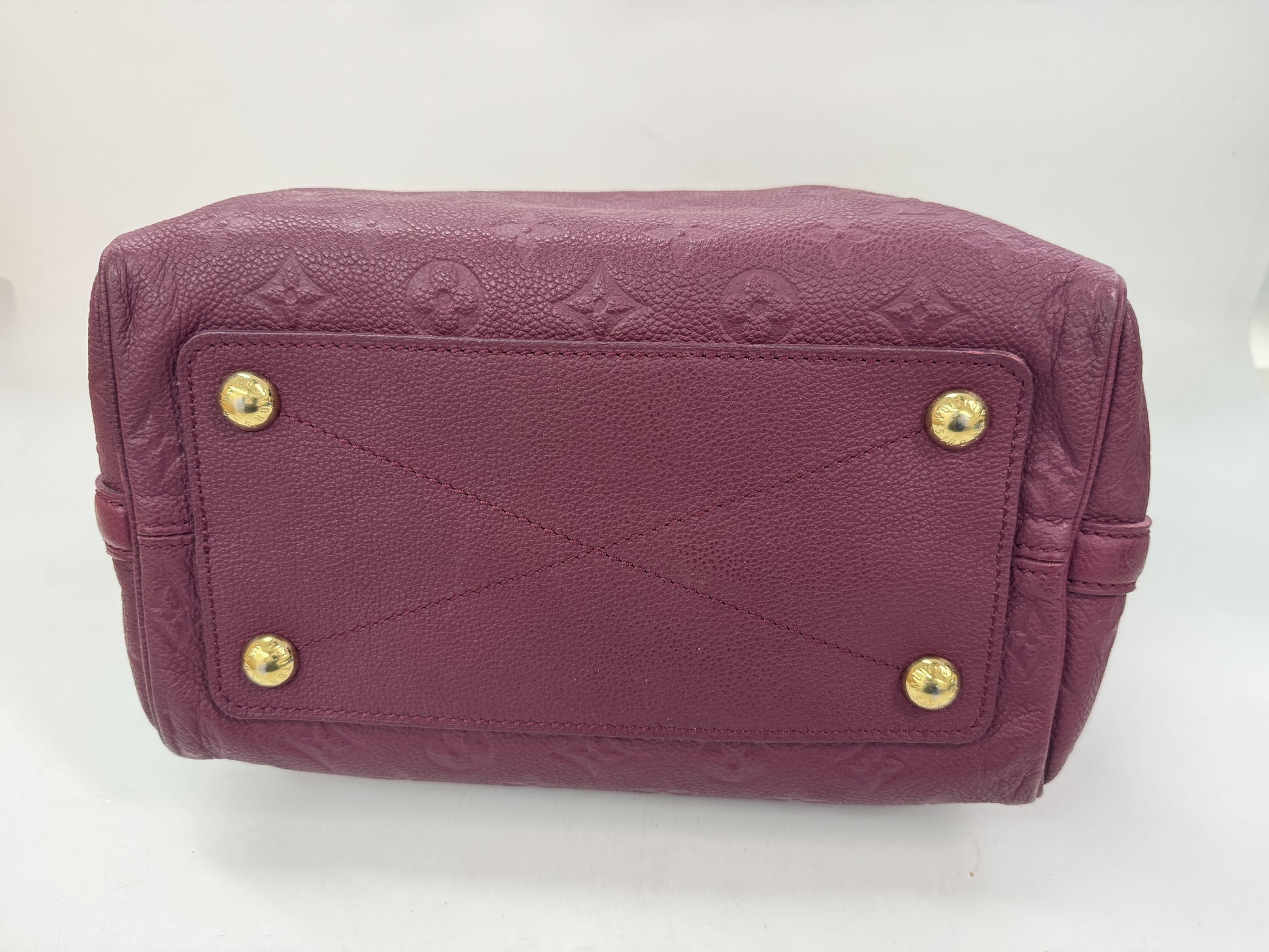 LOUIS VUITTON Speedy Bandouliere 25 with Aurore Shoulder Strap and Clochet Handbag