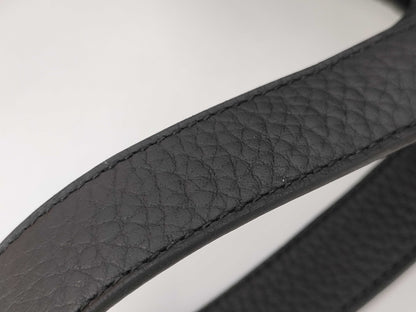 HERMES Picotin Lock 18 Black x Taurillon Clemence Leather x Gold Hardware x K Stamp Handbag