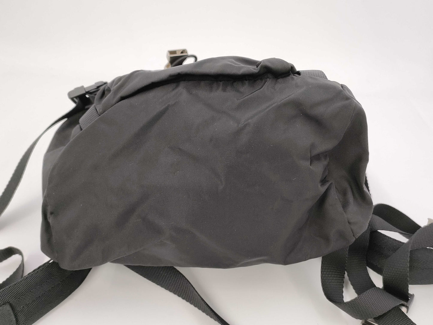 PRADA Prada Backpack Nylon Triangle Logo Rucksack