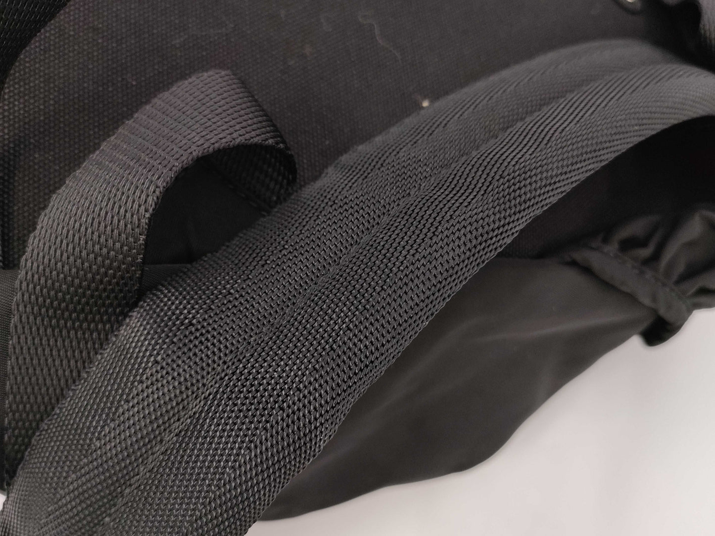 PRADA Prada Backpack Nylon Triangle Logo Rucksack