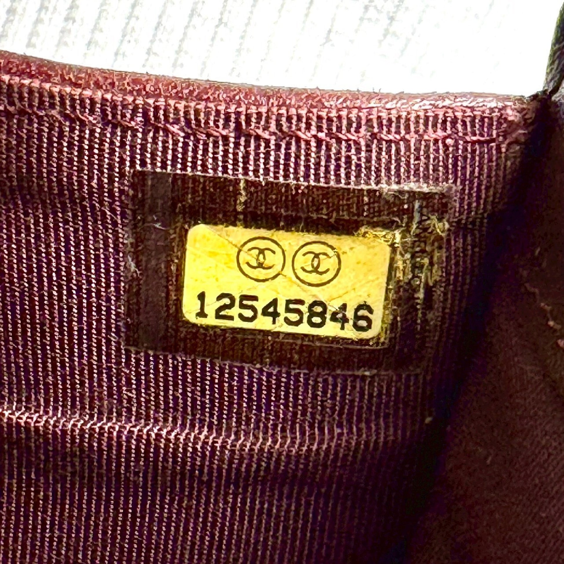 CHANEL Matlasse Lambskin Timeless Classic Tri-Fold Long Wallet Black 12545846