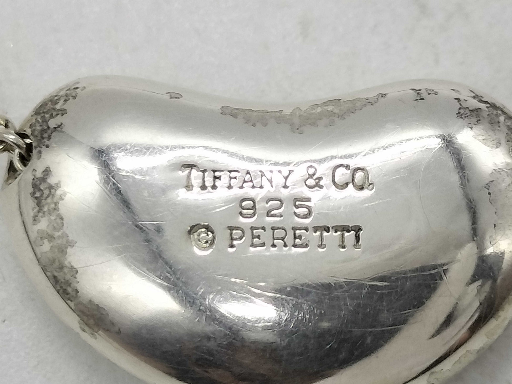 Tiffany & Co. Tiffany Bean Necklace SV925 Necklace