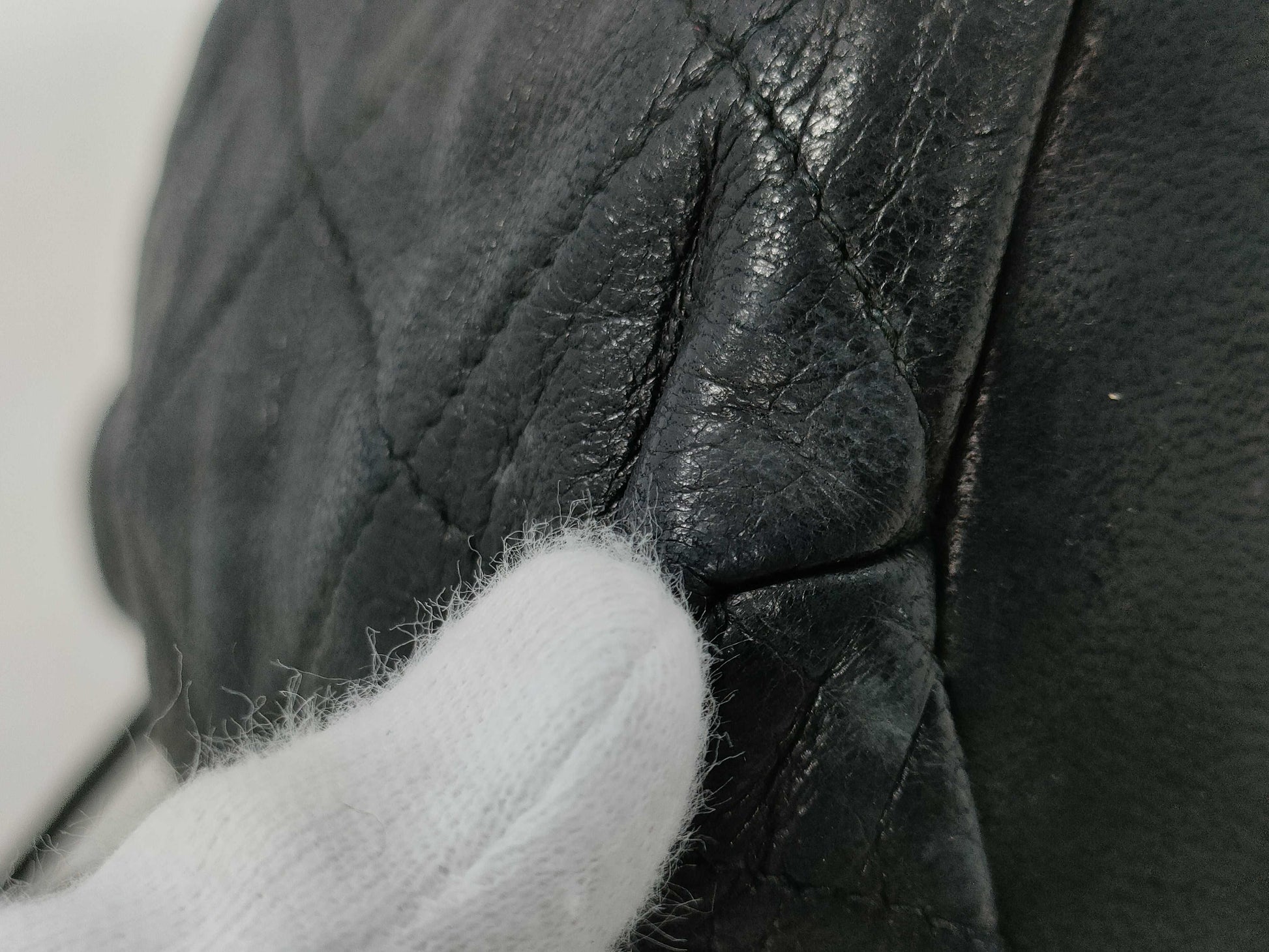 CHANEL Matelasse Lambskin Chain Shoulder Bag 0747071 Black Tote Bag