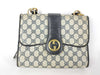 GUCCI GG Gucci Old Gucci GG Supreme Shoulder Bag Navy Shoulder Bag