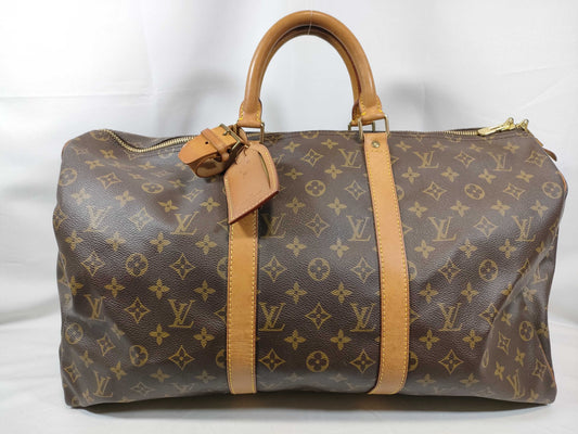 LOUIS VUITTON Monogram LV Monogram Keepall 50 M41426 SP1901 Boston Bag