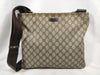 GUCCI GG Supreme Shoulder Bag 201446 205011 Brown x Beige Shoulder Bag