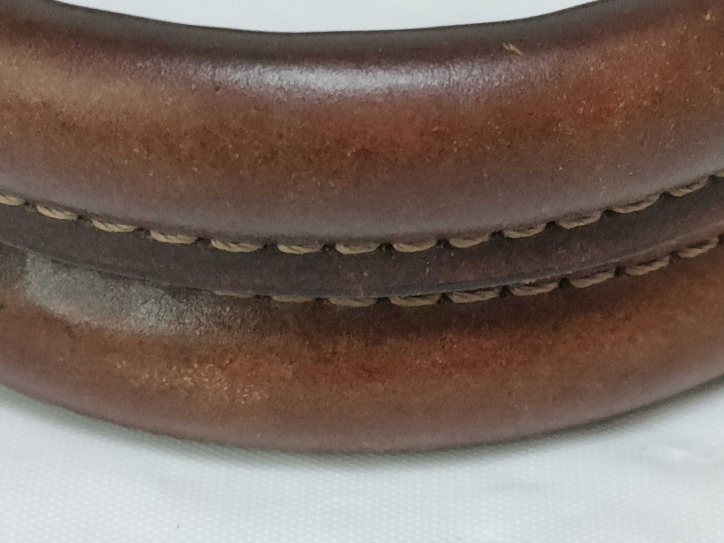 Coco Meister Leather Handbag Brown