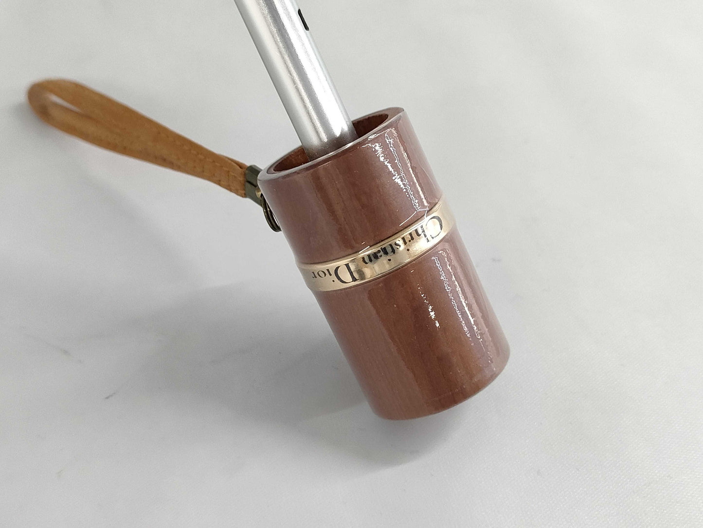 Dior Christian Dior Trotter Polyester Umbrella, Gray, Umbrella 