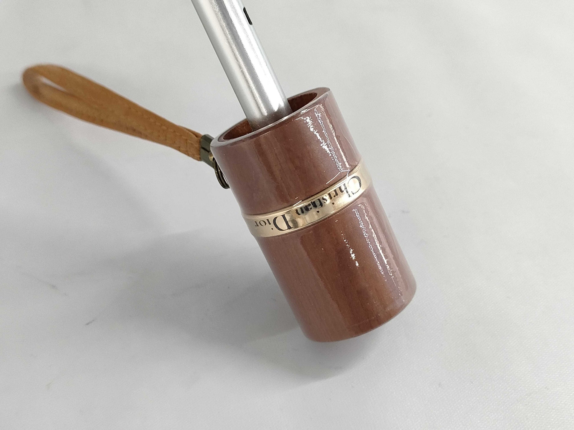 Dior Christian Dior Trotter Polyester Umbrella, Gray, Umbrella 