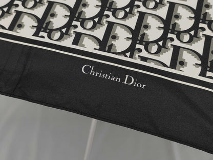Dior Christian Dior Trotter Polyester Umbrella, Gray, Umbrella 