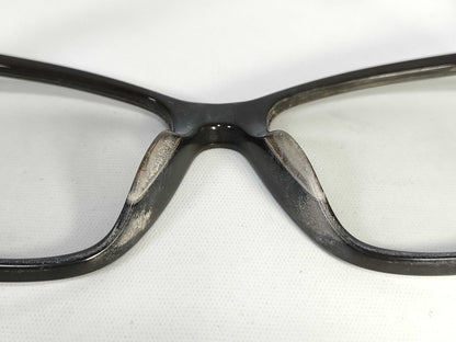  CHANEL Coco Mark Plastic Glasses 3420-S-A Dark Brown Prescription Sunglasses