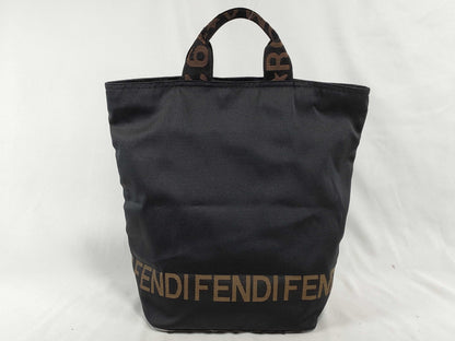 FENDI Nylon Handbag 2291 26488.088 Black Handbag