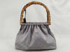 GUCCI Bamboo GG Canvas Handbag 92708 001998 Purple Handbag