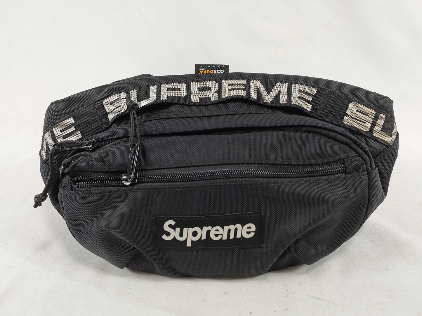 Supreme Nylon Body Bag, Black, Waist Bag