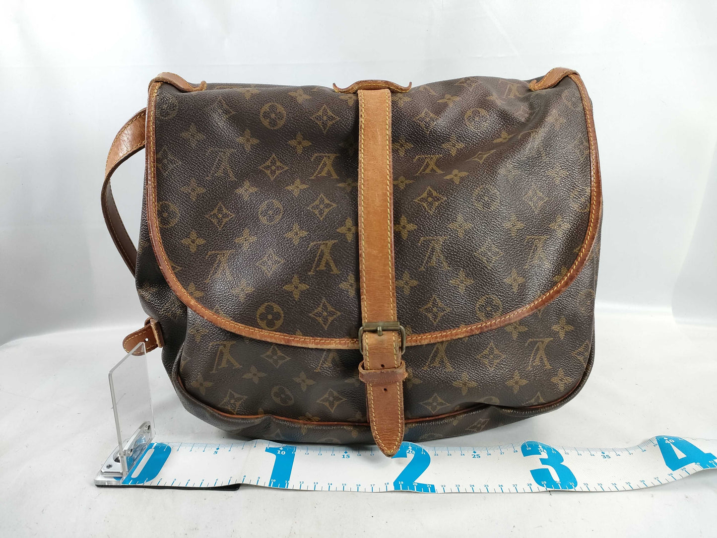 LOUIS VUITTON Monogram LV Monogram Saumur 35 M42254 AR8912 Shoulder Bag
