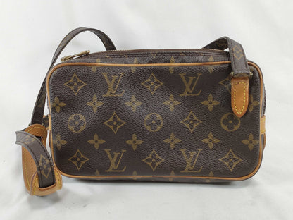 LOUIS VUITTON Monogram LV Monogram Marly Bandouliere M51828 TH1910 Shoulder Bag