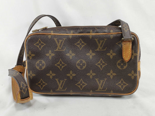 LOUIS VUITTON Monogram LV Monogram Marly Bandouliere M51828 TH1910 Shoulder Bag