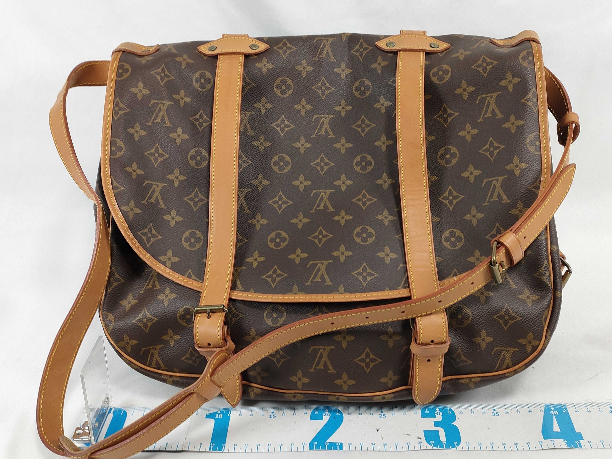 LOUIS VUITTON Monogram LV Monogram Saumur 43 M42252 AR8912 Shoulder Bag