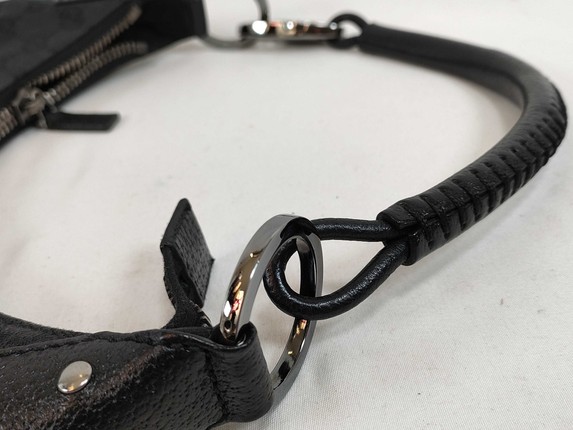 GUCCI GG Canvas Shoulder Bag 115003 467891 Black Shoulder Bag