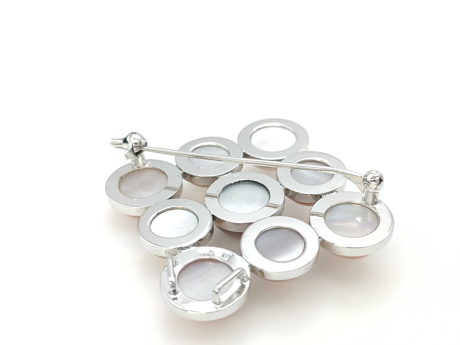 TASAKI Mabe Pearl Bracelet/Bangle, Diameter: Approx. 9.8-10.7mm, Sterling Silver, 10.8g 