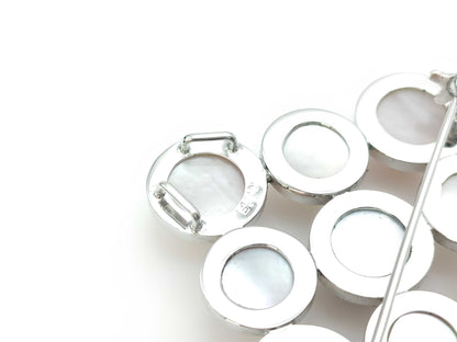 TASAKI Mabe Pearl Bracelet/Bangle, Diameter: Approx. 9.8-10.7mm, Sterling Silver, 10.8g 