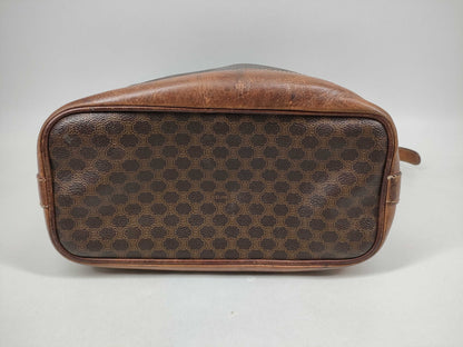 CELINE Macadam Drawstring Shoulder Bag