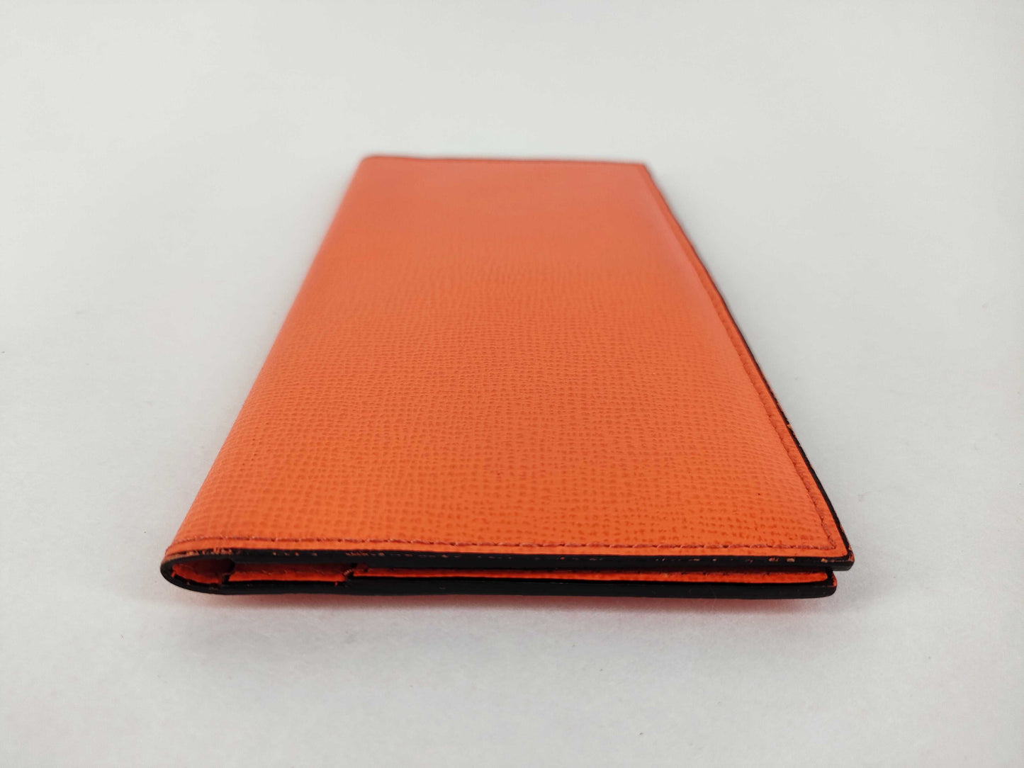 Valextra Long Wallet Orange Wallet
